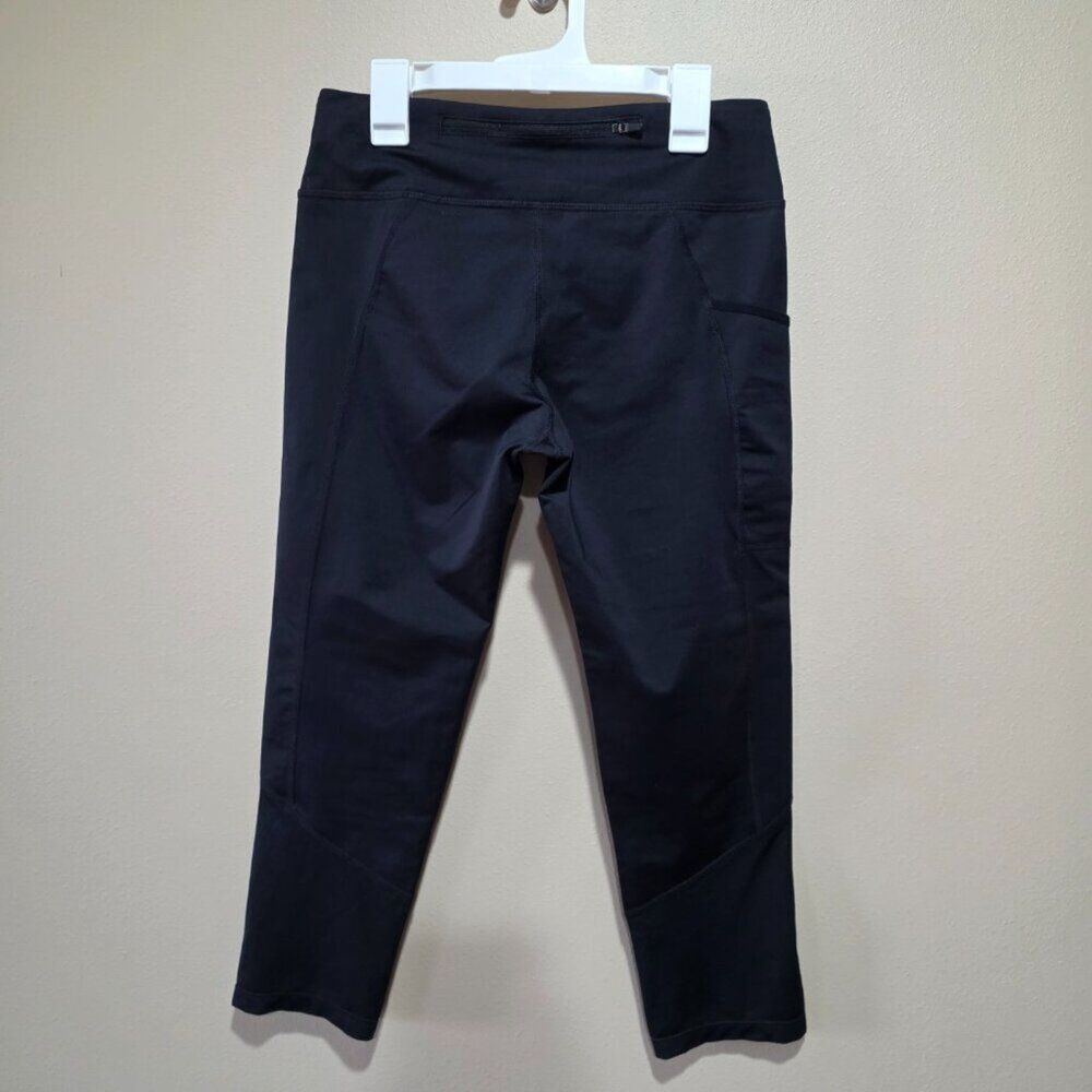 NIKE $10 SALE! Nike Dri-FIT Power Crop Legging Black Compression Workout S - Picture 3 of 7